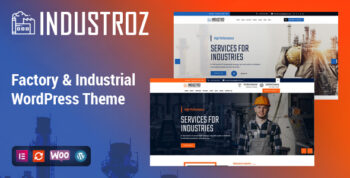 Industroz - Factory & Industrial WordPress Theme 5.0