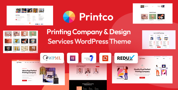 Printco - Printing Services WordPress Theme 1.0.1