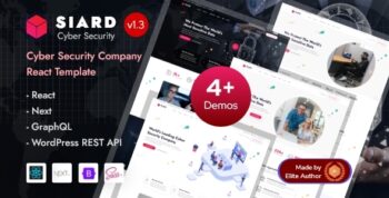 Siard - Cyber Security Services React Next Theme + Headless WordPress 1.3