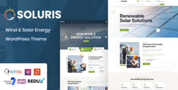 Soluris - Ecology & Solar Energy WordPress Theme 30 January 2024