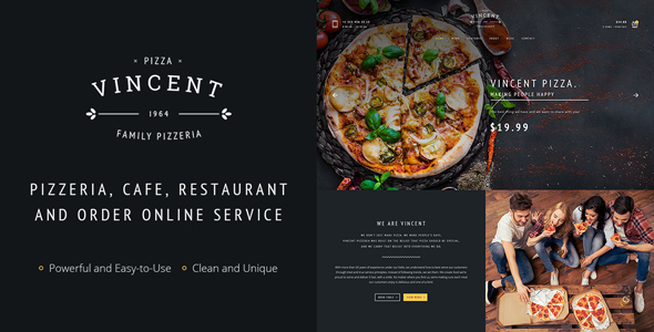 Vincent | Restaurant WordPress Theme 44.0