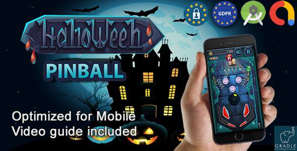 Halloween Pinball (Admob + GDPR + Android Studio) 3 July 2023