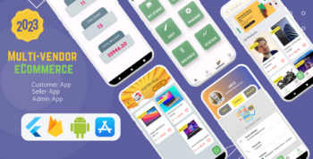 uShop - Multi Vendor Ecommerce Mobile System With Admin App | Flutter & Firebase