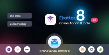 Ekattor 8 Online School Addon Bundle 1.2