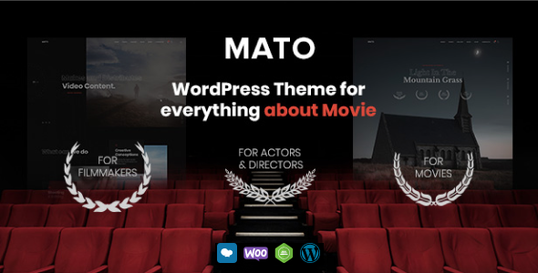 Mato - Movie Studios and Filmmakers WordPress Theme 1.4.0