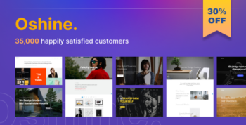 Oshine – Multipurpose Creative WordPress Theme 7.3.1