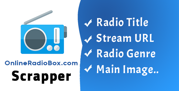 OnlineRadioBox.com Scraper : Radio Stations Extraction