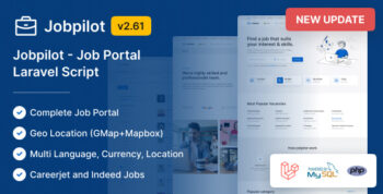 Jobpilot – Job Portal Laravel Script 3.31.4