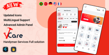 VCare Handyman Home Services Complete Solution 1.2.0