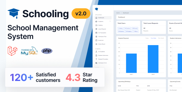 Schooling - The Ultimate PHP Script for Efficient School Management 2.11.0