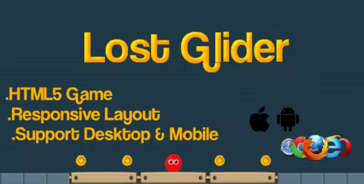 Lost Glider HTML5 Game