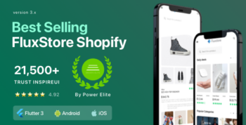 FluxStore Shopify - The Best Flutter E-commerce app