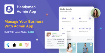 Handyman Admin App [Add-on] 3.7.0