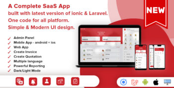 Easy Invoice - A Complete Saas Package for Accounting - Android, ios & Web (ionic & Laravel) 1.2