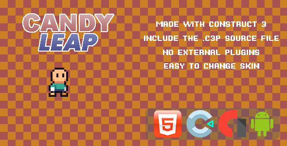 Candy Leap - Template for Construct 3