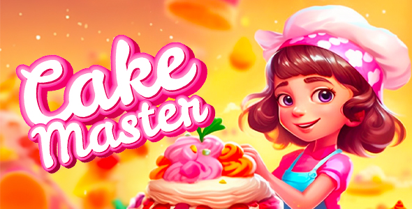 Cake Master Match3 - HTML5 Game (Construct 3) + (Mobile+Web)