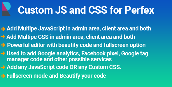 Elite Custom JS and CSS module for Perfex CRM 1.0.7