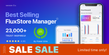 FluxStore Manager - Vendor and Admin Flutter App for Woocommerce