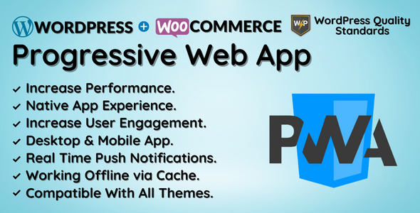 Progressive Web App (PWA) & Push Notifications for WordPress & WooCommerce 1.2.0