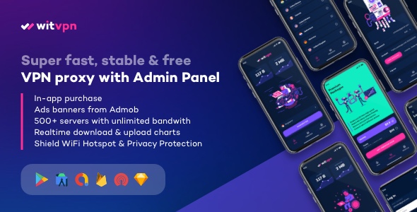 WitVPN - super fast, secure, stable & free VPN proxy for Android 3.0