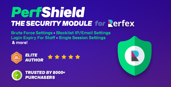 PerfShield - The powerful security toolset for Perfex CRM 1.1.3