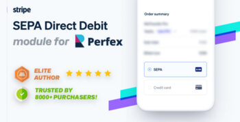Stripe SEPA Direct Debit payment gateway for Perfex 1.0b