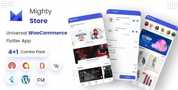 MightyStore WooCommerce - Flutter E-commerce Full App 18.0