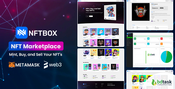 NFTBOX - NFT Marketplace Script 1.4.6