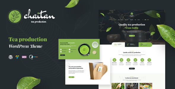Chaitan - Tea Production Company & Organic Store WordPress Theme 29 March 2023