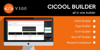 Cicool - Page, Form, Rest API and CRUD Generator 3.4.3