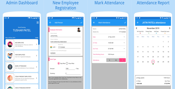 Online Attendance - Source Code