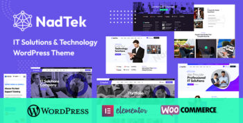 NadTek - IT Solutions & Technology WordPress Theme 1.0.4