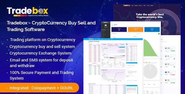 Tradebox - CryptoCurrency Buy Sell and Trading Software 6.4