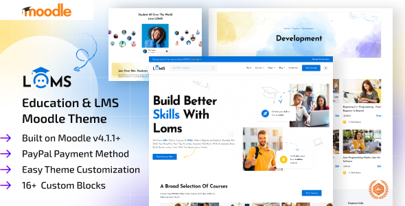 Loms - Premium Responsive Moodle Theme 1.2