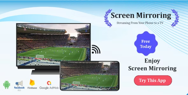 Cast to TV : Screen Mirroring App