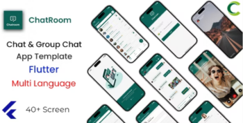 WhatsApp Clone App Template in Flutter | Chat & Group Chat App Template in Flutter | Multi Language