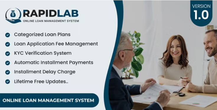 RapidLab - Online Loan Management System 2.0