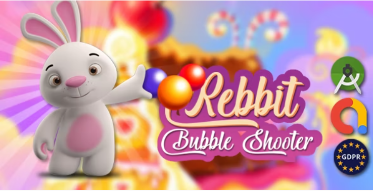 Rebbit bubble android studoi + admob 10 July 2023