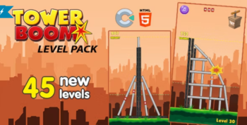 Tower Boom Level Pack - HTML5 Game (Construct 3)