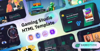 Gamestorm - Gaming Studio HTML Template