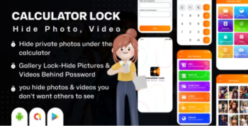 Calculator Lock - Hide Photo Videos and Documents - Secret Vault - App Vault
