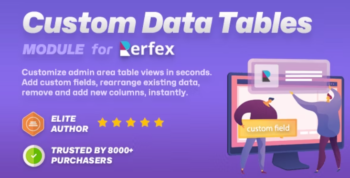 Custom Data Tables for Perfex CRM