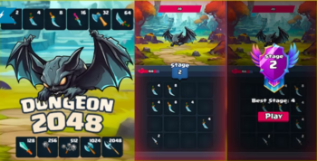 Dungeon 2048 - Merge HTML5 Game Construct 3