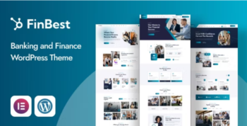 Finbest - Banking and Finance WordPress Theme 1.0.9
