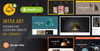 IntraArt - Shopify Multi-purpose Responsive Theme for Home Decor, Furniture, Hand Crafts, Art 2.0