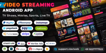 Video Streaming Android App (TV Shows, Movies, Sports, Videos Streaming, Live TV) 1.7