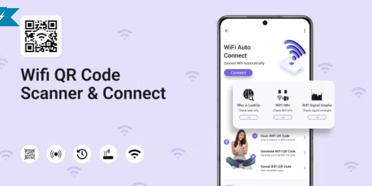 WiFi Auto Connect - Who Use My WiFi - WiFi QR Scanner,Creator - WIfi Information