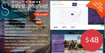 Classified Ads Script - Infinity Market 1.7.6
