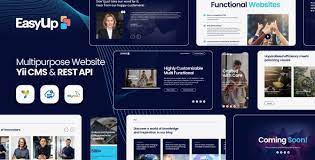 Easy Up | Multipurpose Website - Yii CMS & REST API 1.2