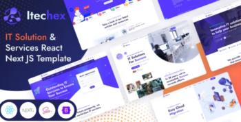 Itechex - IT Solution & Services React Next JS Template